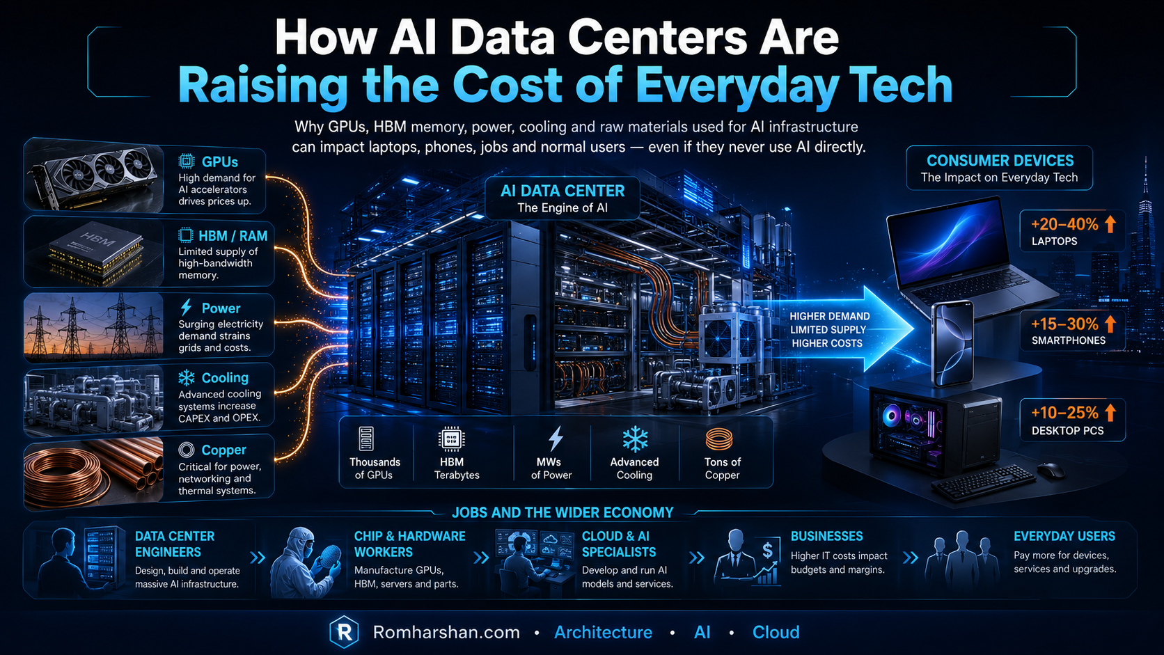 The AI Infrastructure Tax: How Data Centers Are Raising the Cost of Everyday Technology